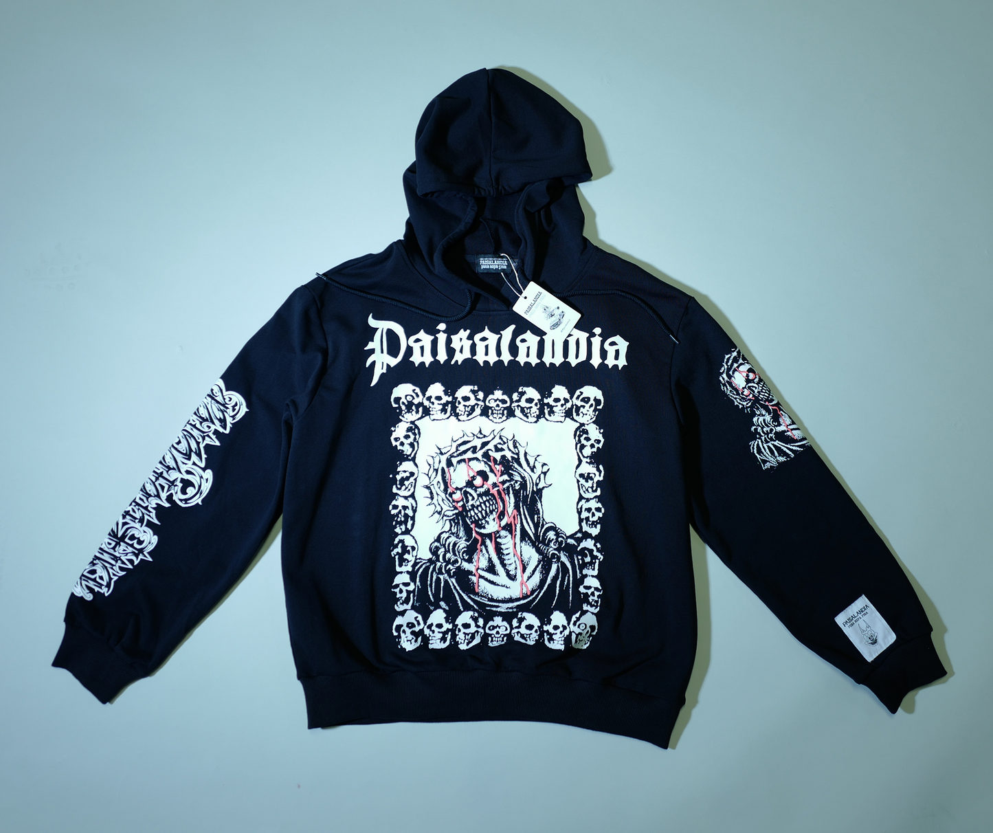 BLACK PAISALANDIA HOODIE