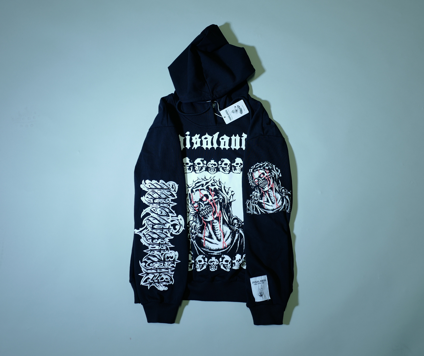 BLACK PAISALANDIA HOODIE