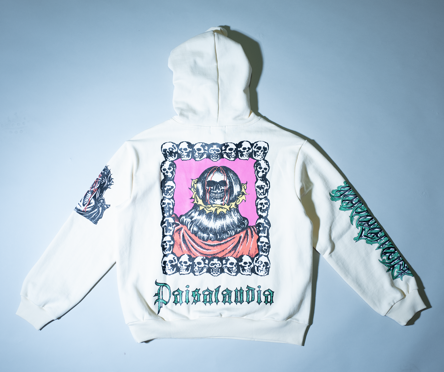 CREAM PAISALANDIA HOODIE