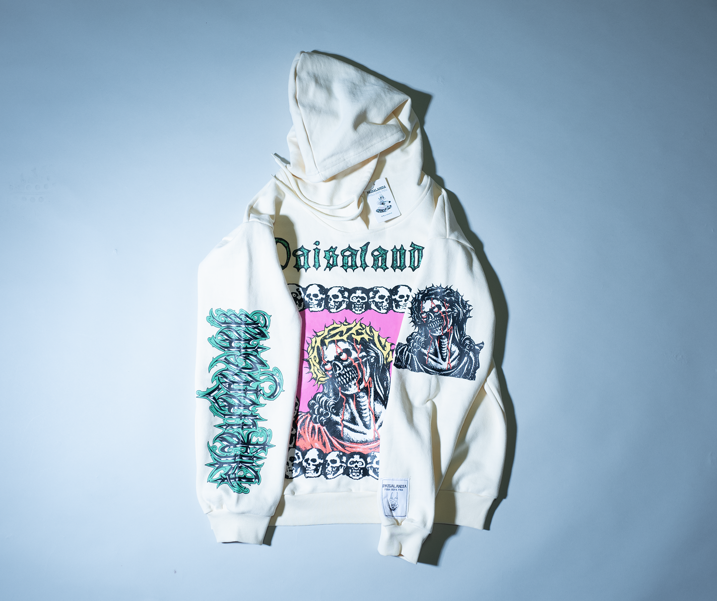 CREAM PAISALANDIA HOODIE